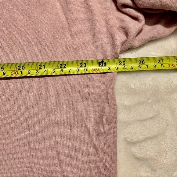 NWT Hippie Rose Sweater Large Cowl Neck Drawstring Waist Super Soft Ribbed Cuffs - Picture 11 of 13